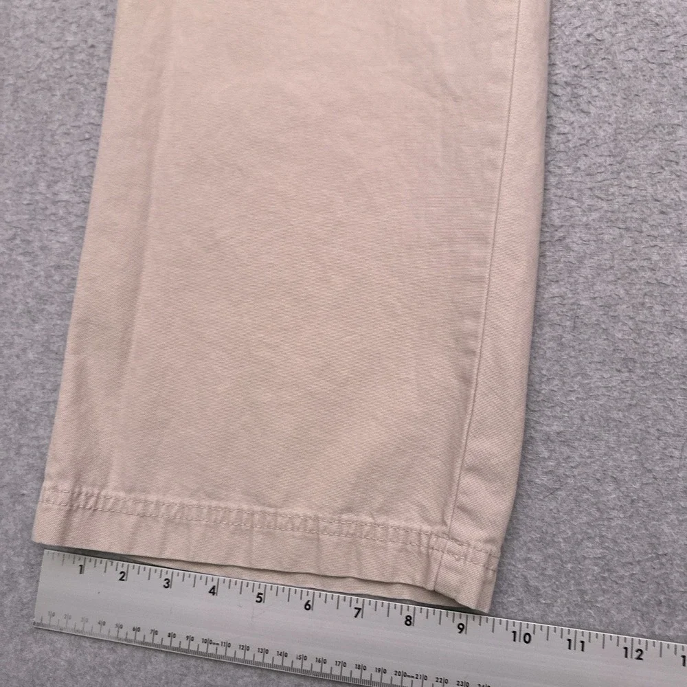 Columbia‎ Flex ROC Pants Men's 33x30 Beige Hiking Utility Heavyweight Cotton